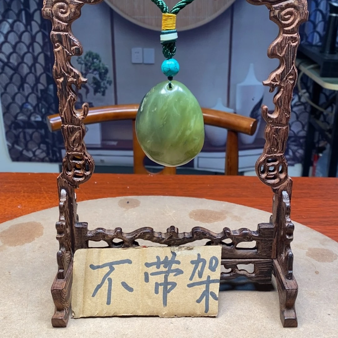 别***小玉岫岩精品原石摆件