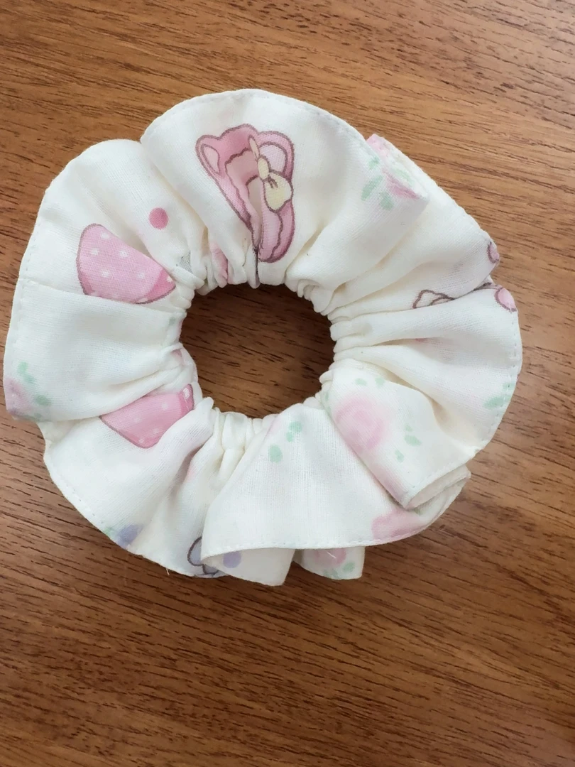 女甜美风可爱通用发圈发绳白色头绳甜美发饰ins法式简约