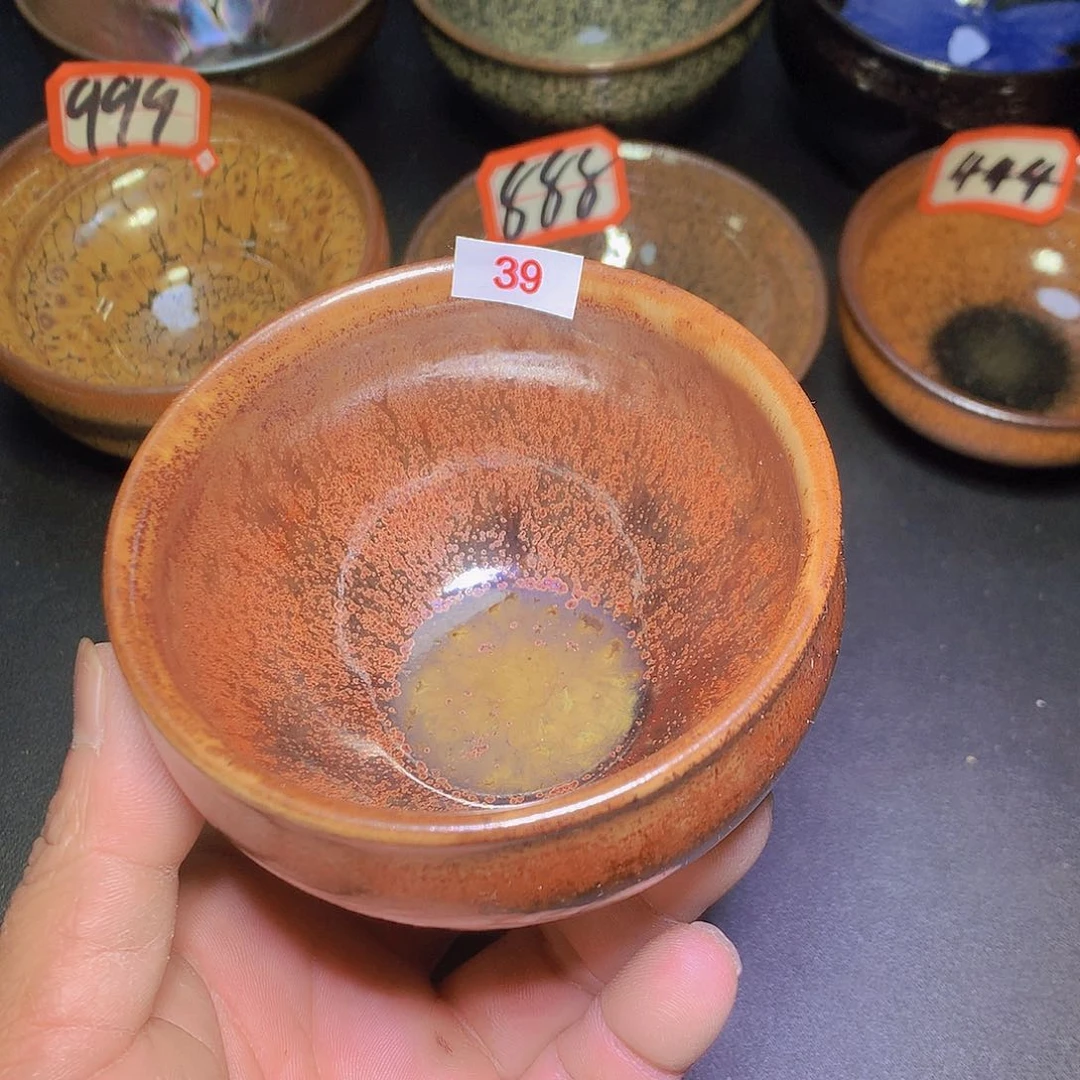 茶盏39 建盏主人杯客杯