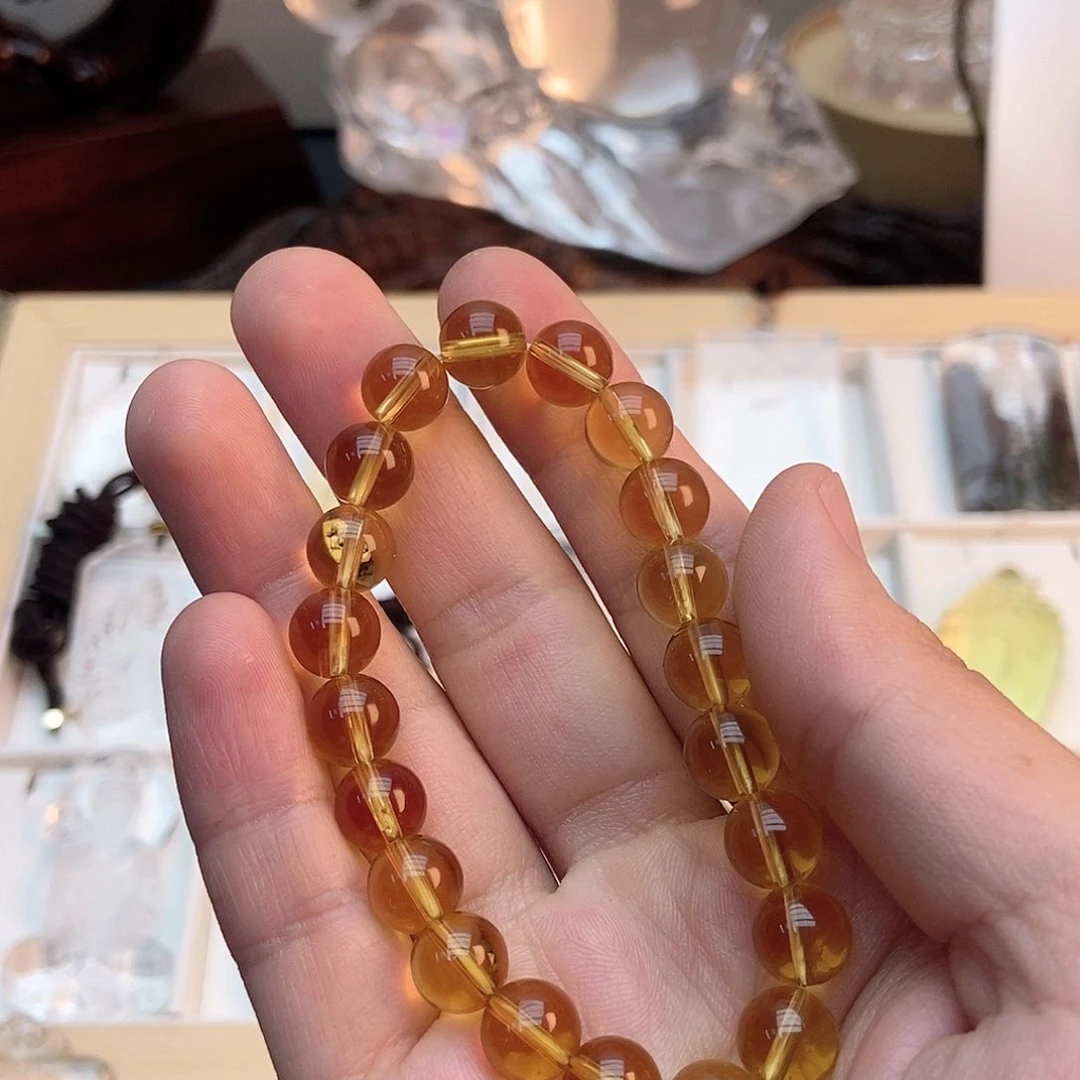 木黄水晶手链尺寸9+