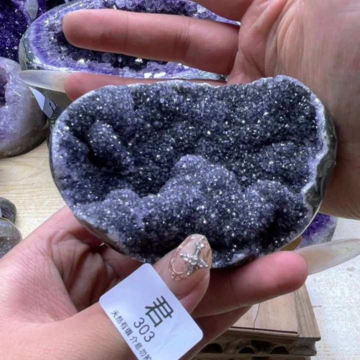 未镶嵌珠宝半成品紫晶