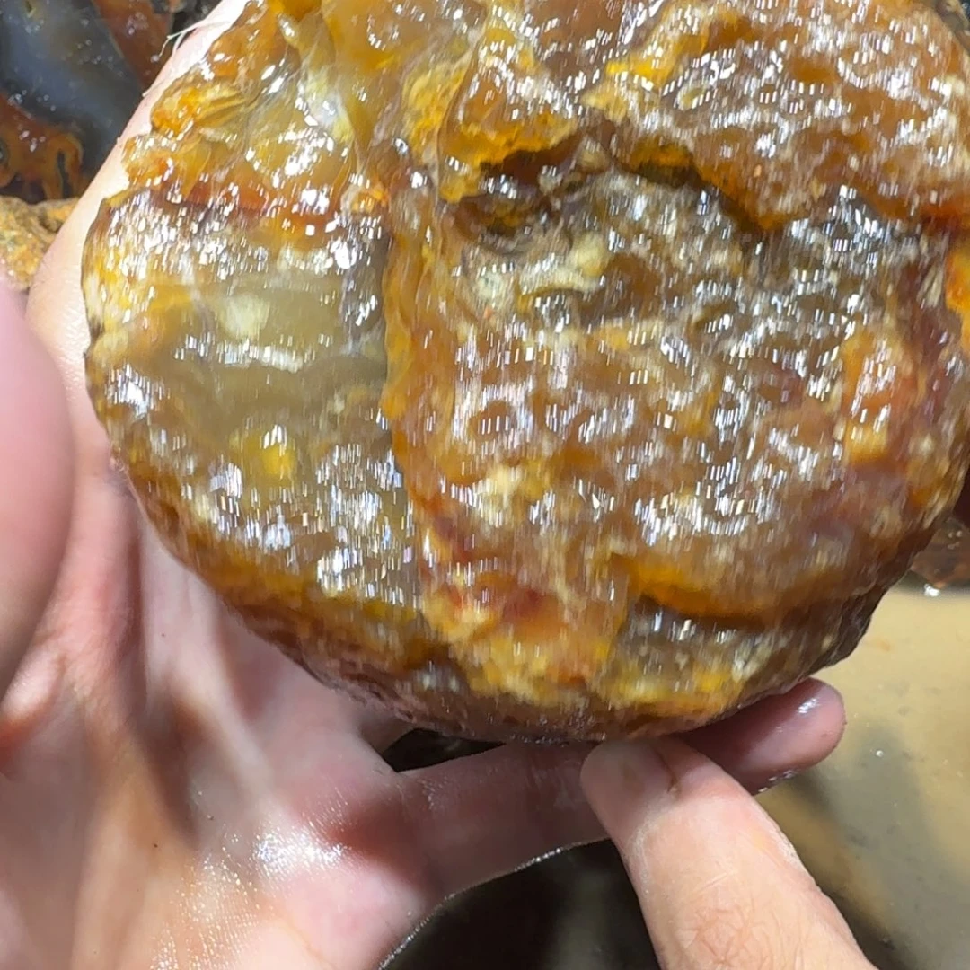 未镶嵌玛瑙/玉髓珠宝半成品