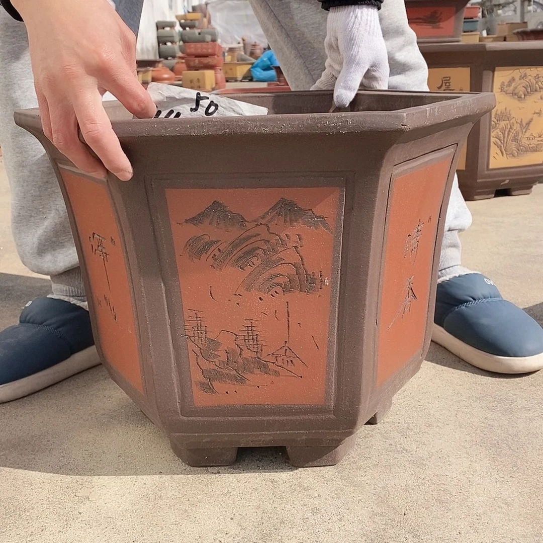 紫砂花盆紫砂艺术