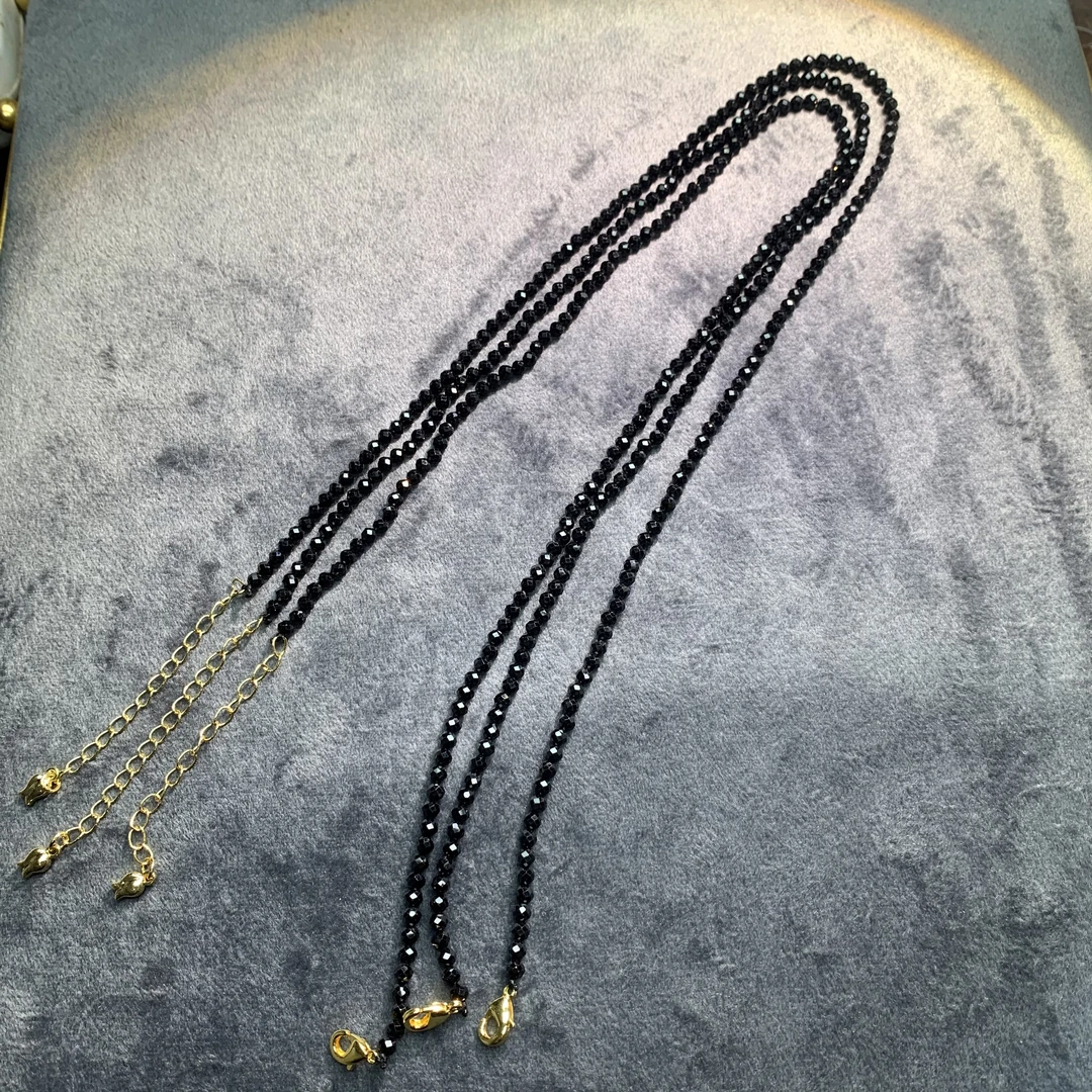 卡3mm，尖晶石项链  多样性发其一【JJS0001】