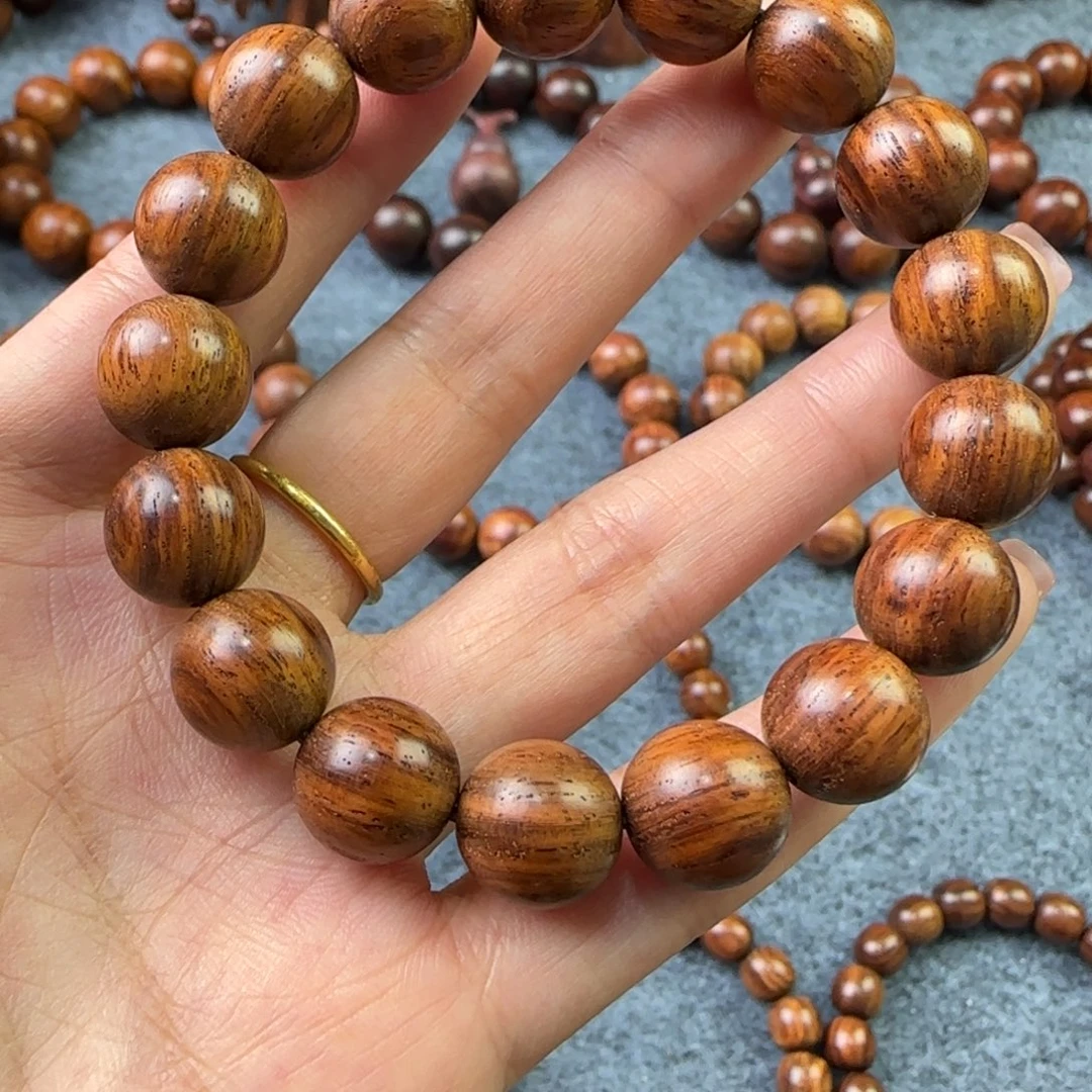 手串/手链黄花梨/降香黄檀1.2黄金底