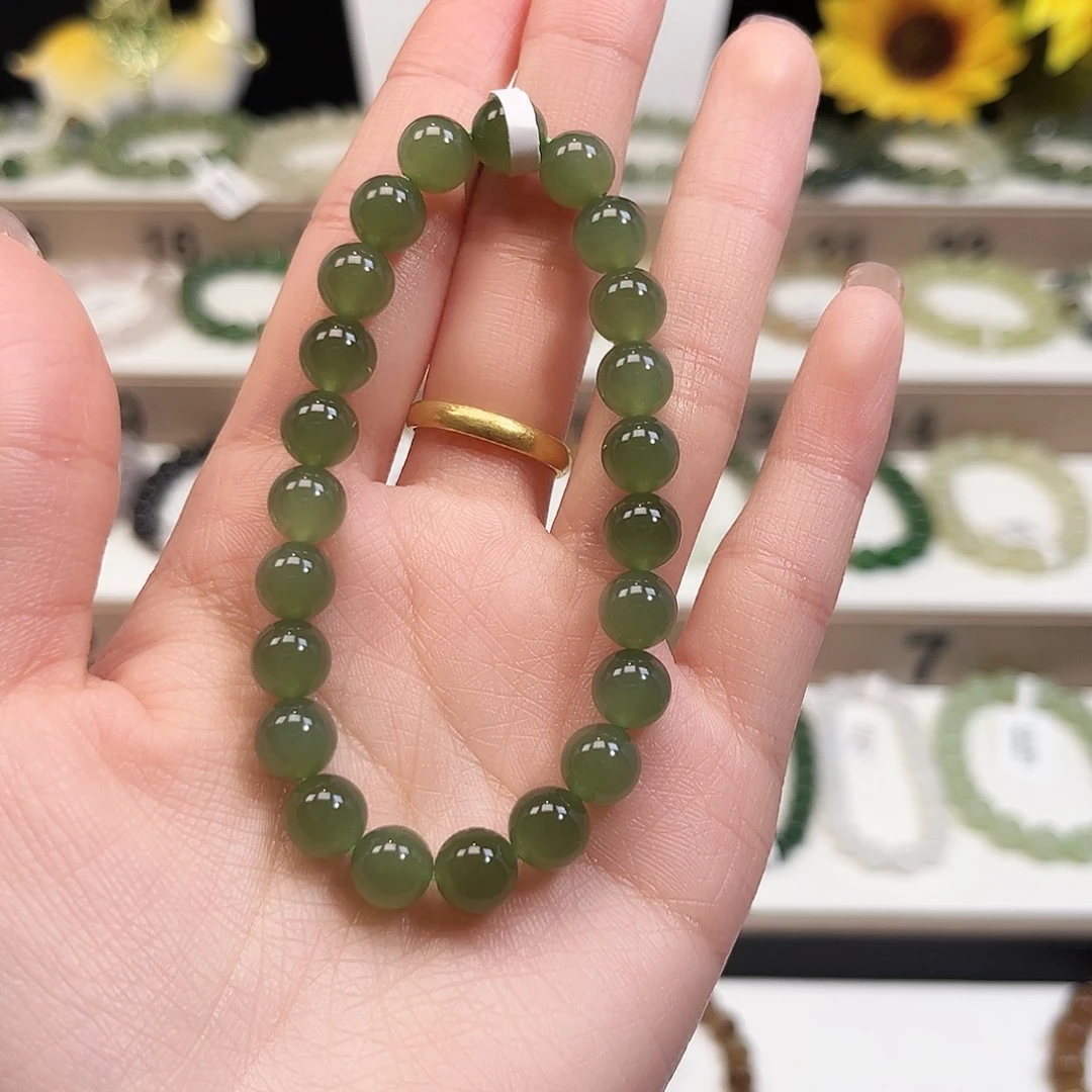 小***点和田玉未镶嵌手链