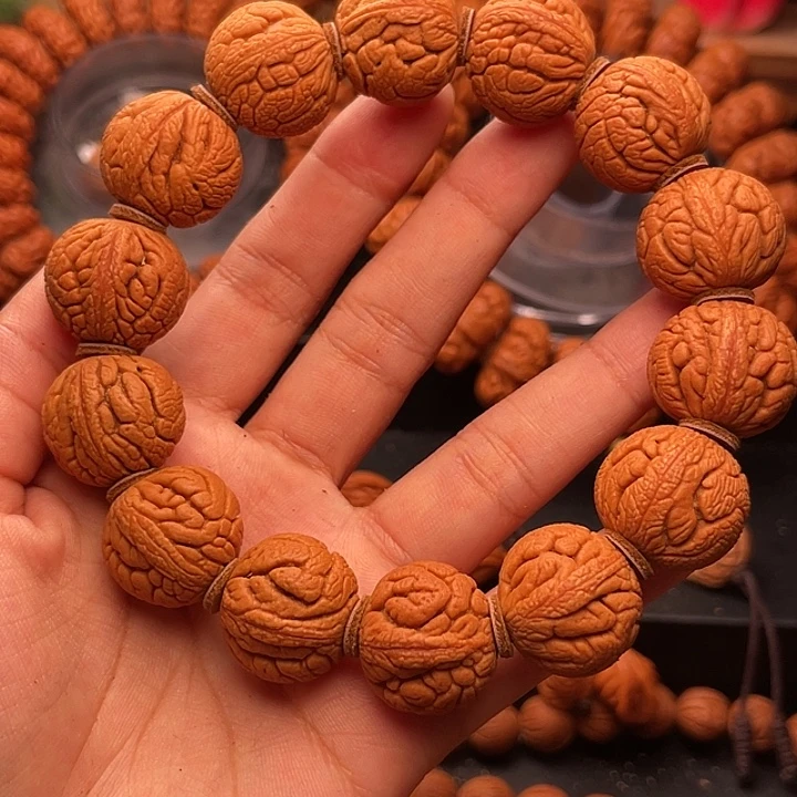 手串桃核精品金丝龙珠2.0