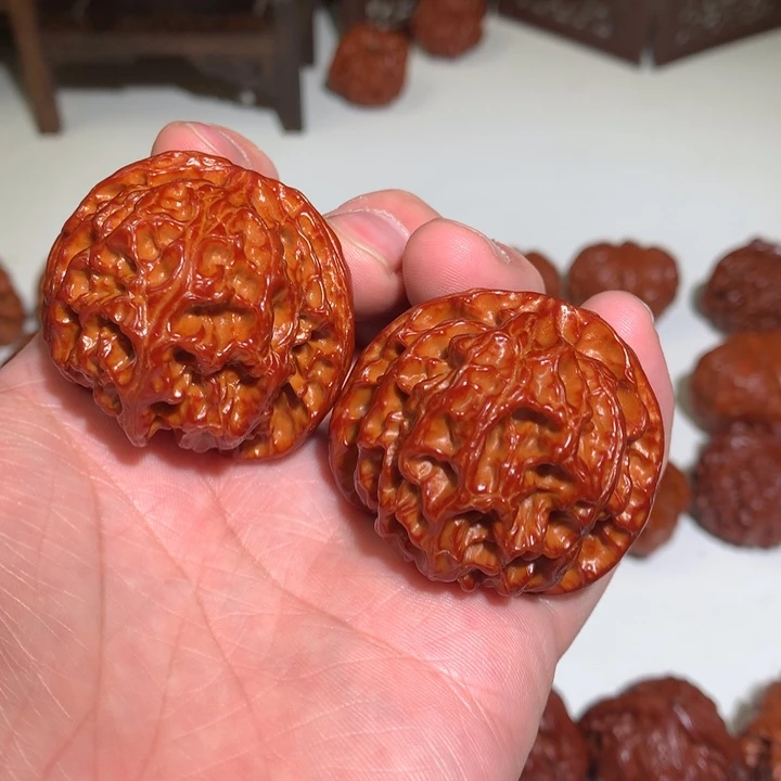 文玩核桃把件朗**风苹果15