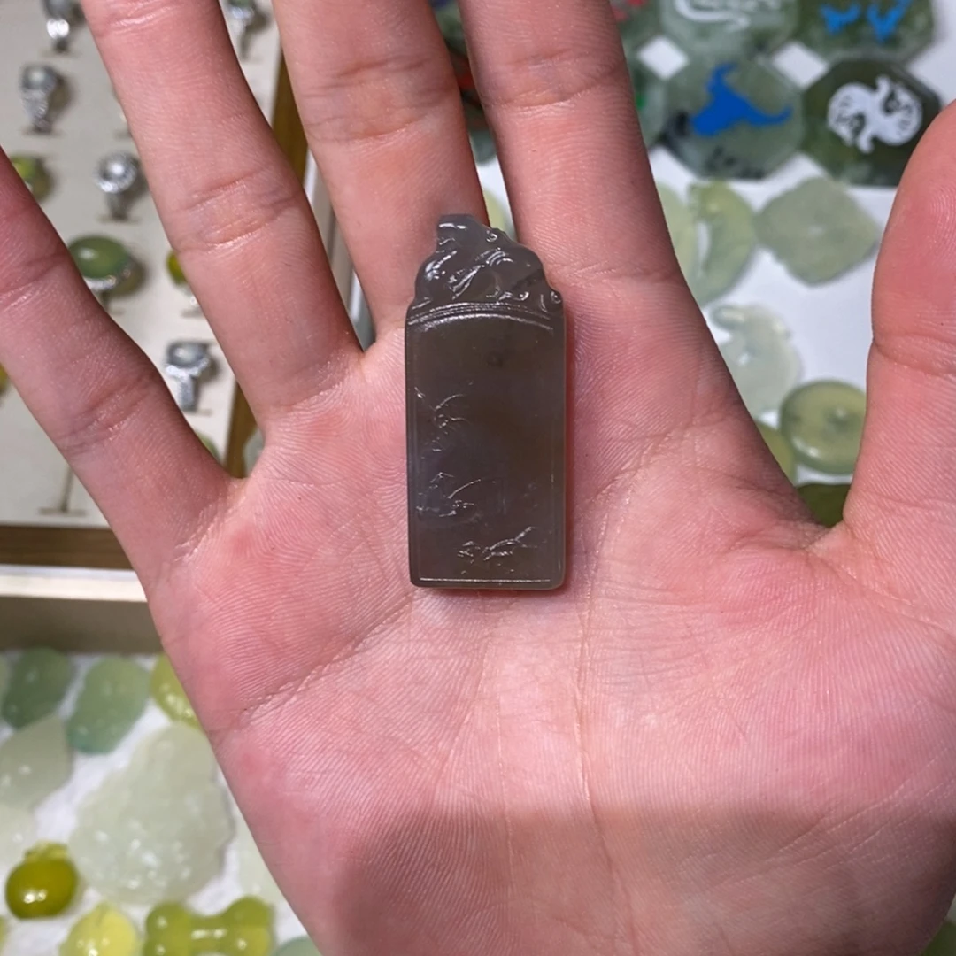 岫玉未镶嵌吊坠(不含链)两单包邮