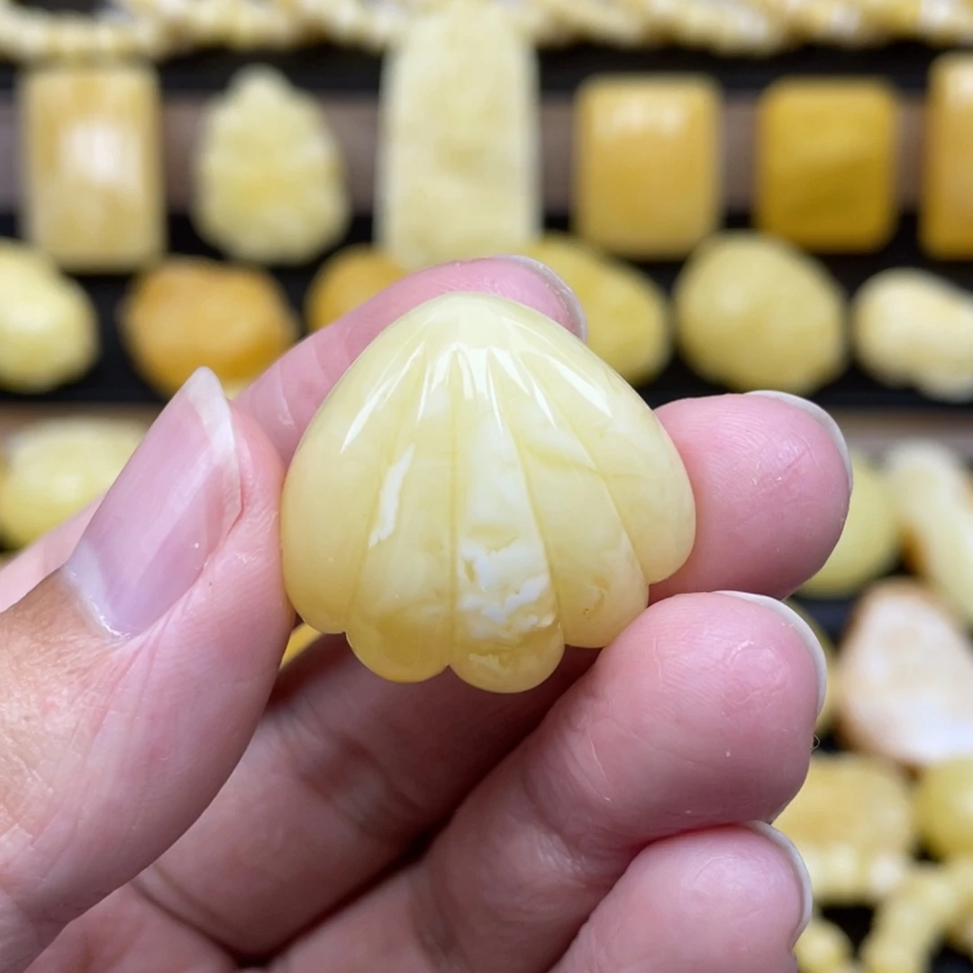 琥珀未镶嵌裸石琥珀蜜蜡