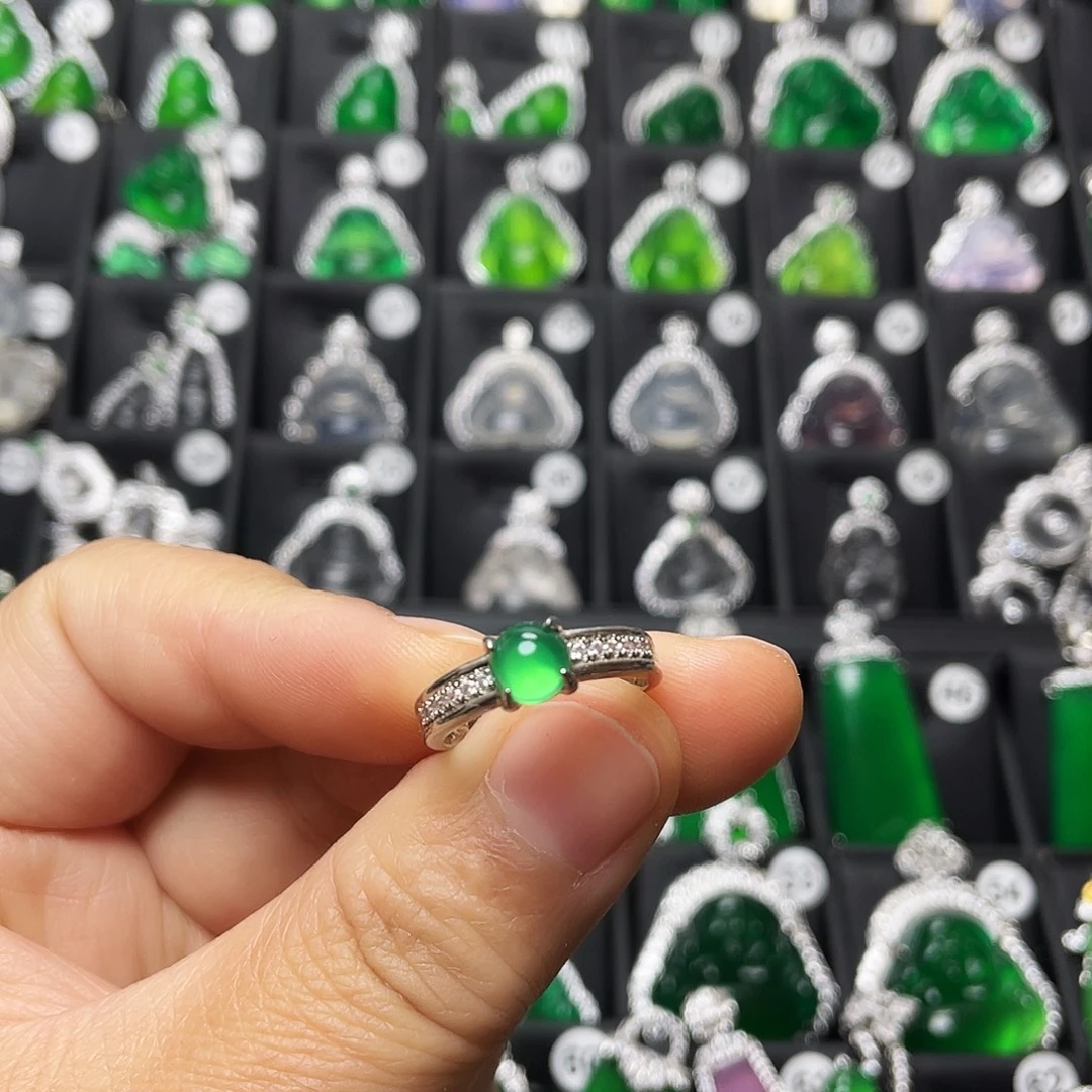 玛瑙/玉髓合金戒指