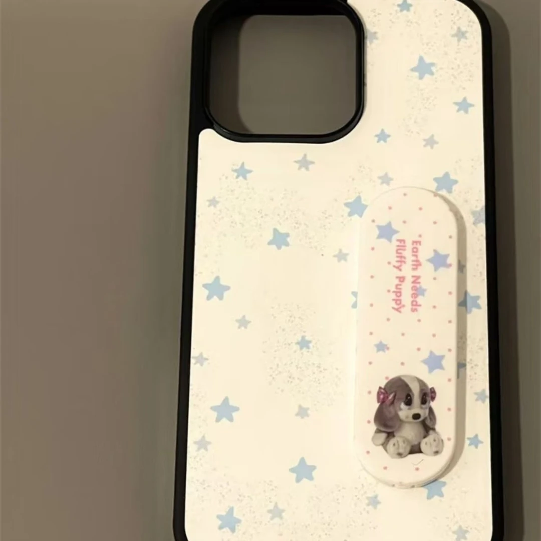 白底星星适用苹果15Pro手机壳13硅胶XSMax/xr/12女16/14p套