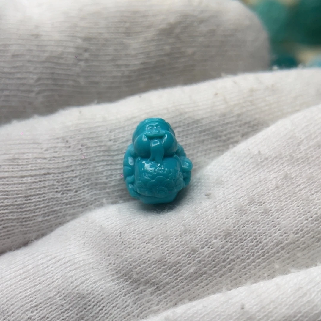 绿松石未镶嵌颈饰卡9.5-11.6-9