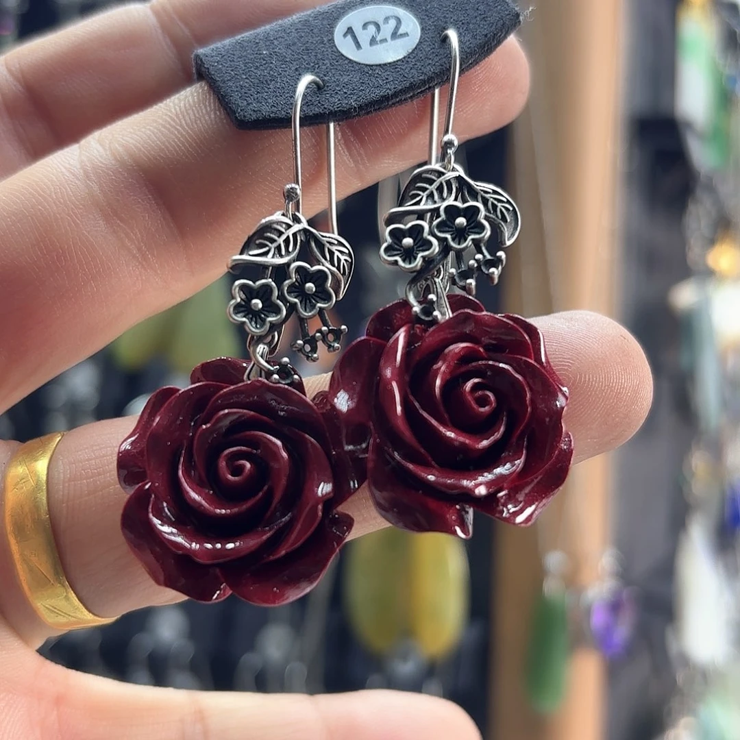 青金石耳饰银S925镶嵌昆****店