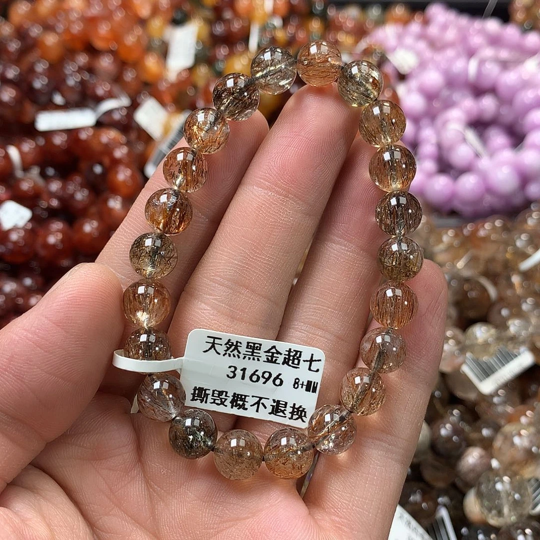 水晶手链未镶嵌，