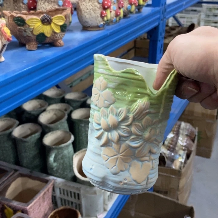 陶瓷花盆单场满9.9发9*13