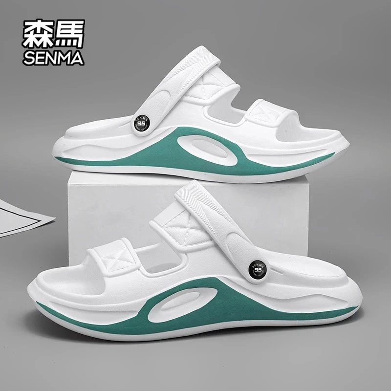 森马拖鞋夏季新款男士开车凉鞋软底轻便厚底百搭沙滩鞋户外凉拖鞋