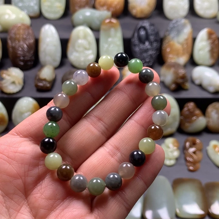 和田玉（糖玉）手串未镶嵌