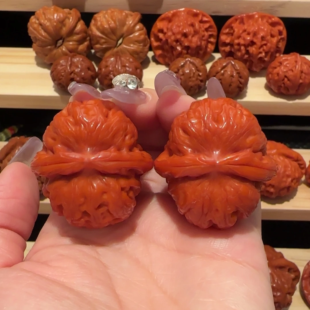 吊坠文玩核桃玉化元宝40精品2421