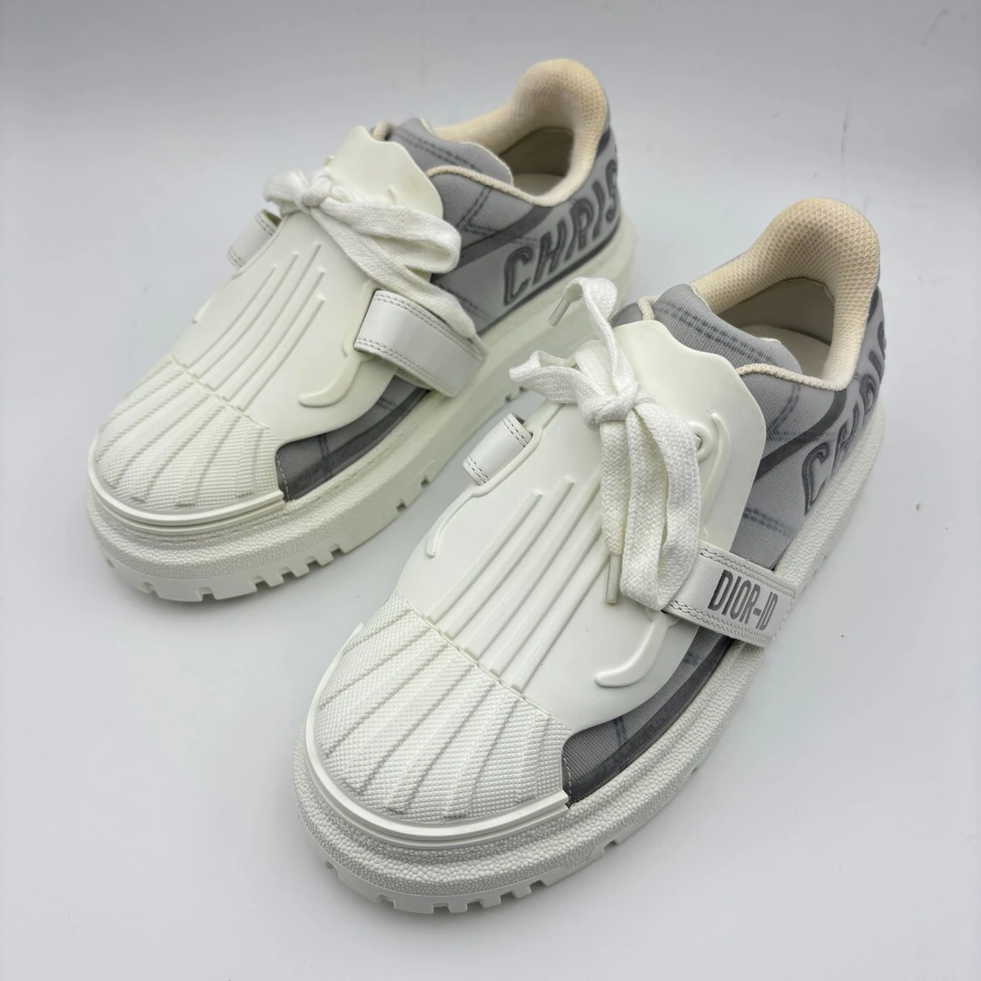 95新 DIOR/迪奥 35.5码/dior迪奥白蓝贝壳头/无盒/95新