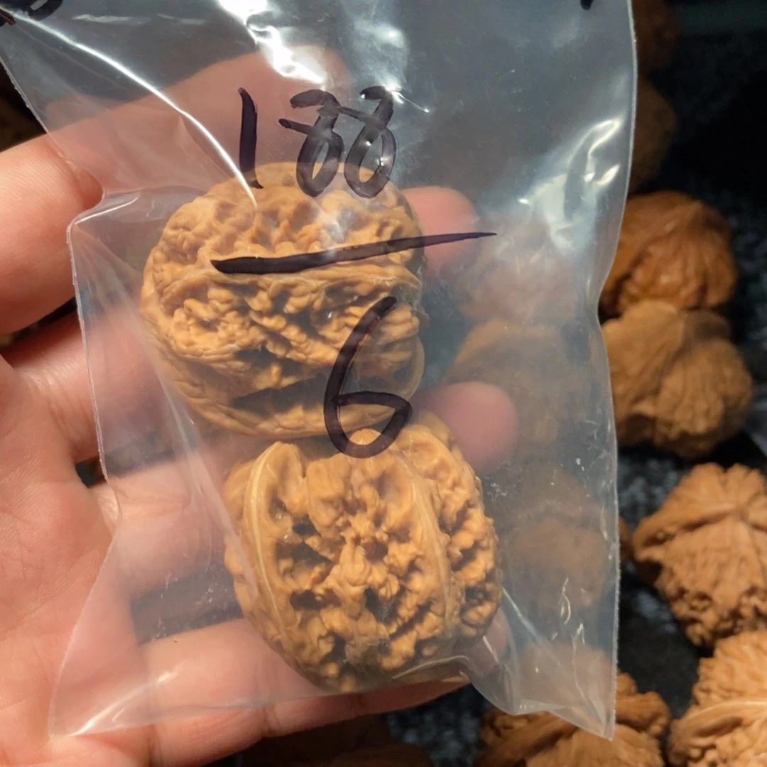 A***f把件文玩核桃文玩核桃粗筋40全品