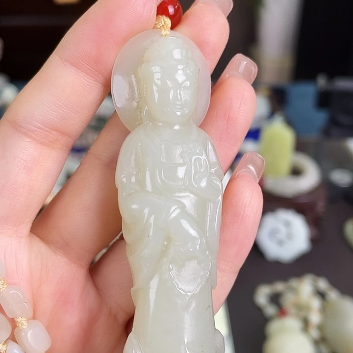 和田玉未镶嵌颈饰定制发货