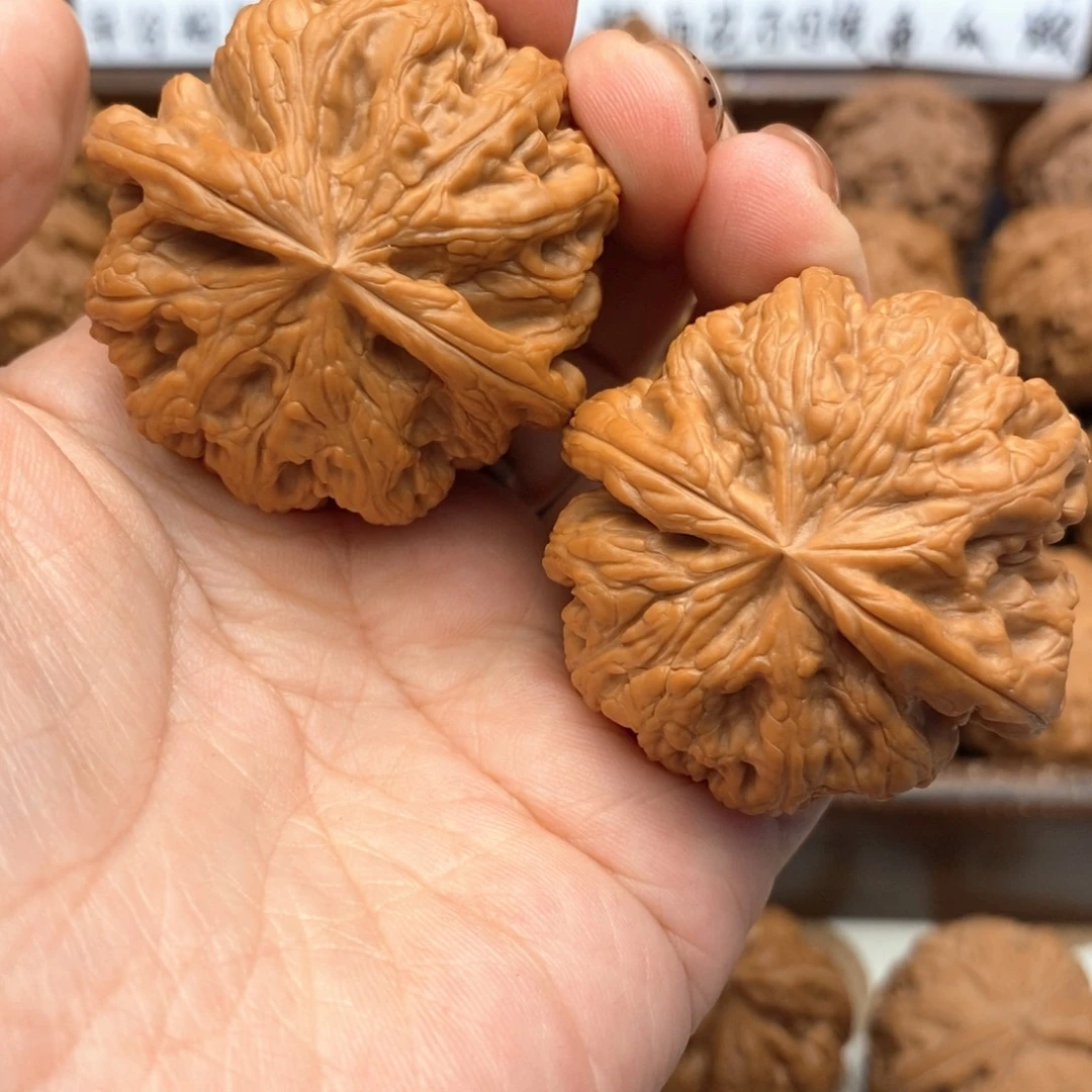 把件文玩核桃43尺全品平谷大粗筋