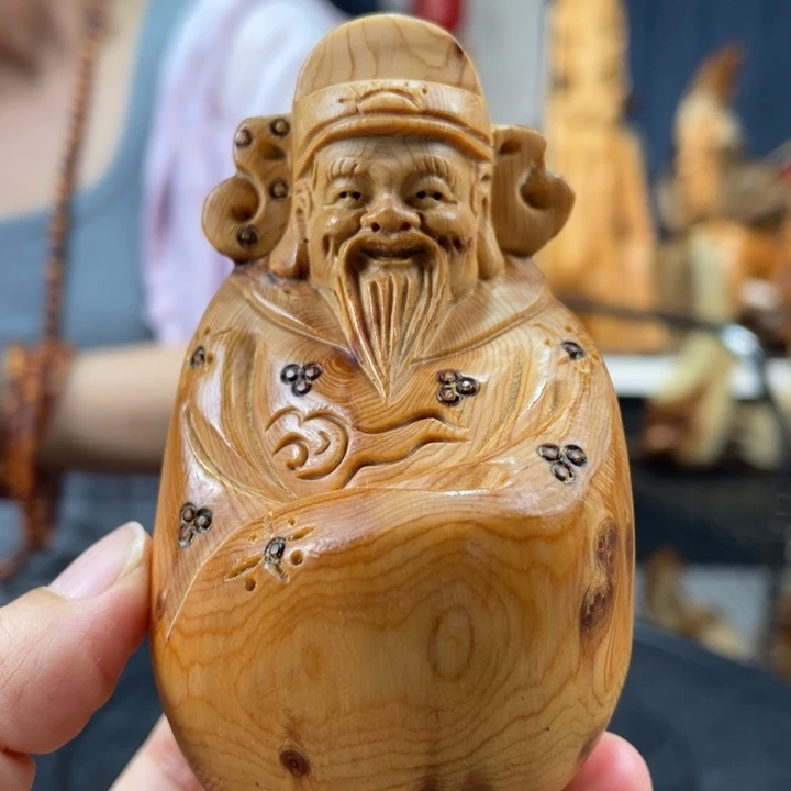 柏木（崖柏）手把件