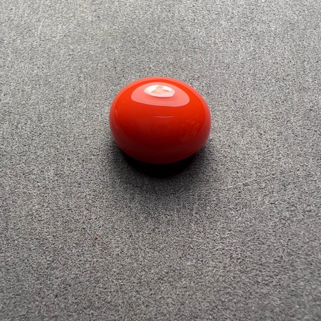南红玛瑙未镶嵌大水沟-戒面（16.3x14.7x9.5）3.