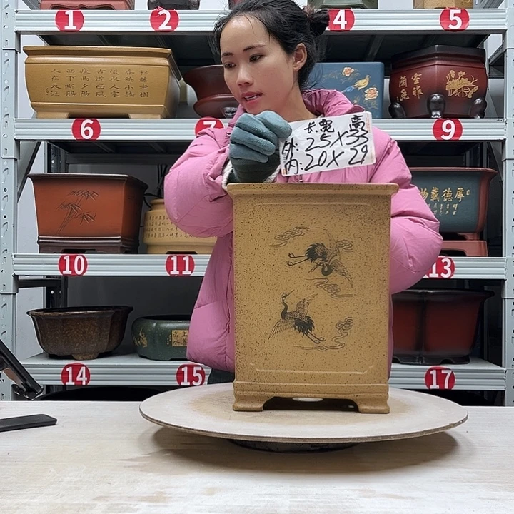 花盆紫砂紫砂花盆