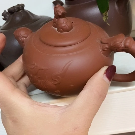 全手工制作宜兴紫砂壶