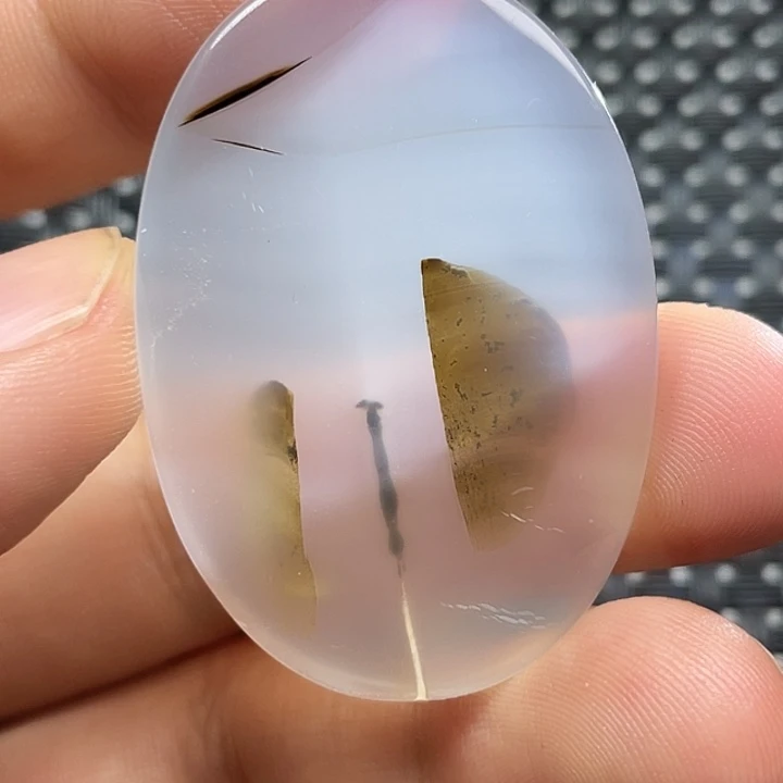 未镶嵌颈饰玛瑙/玉髓2****珠