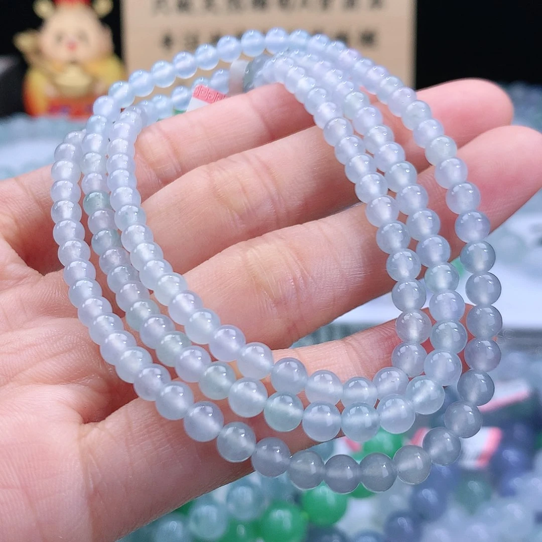 翡翠手链未镶嵌卡5