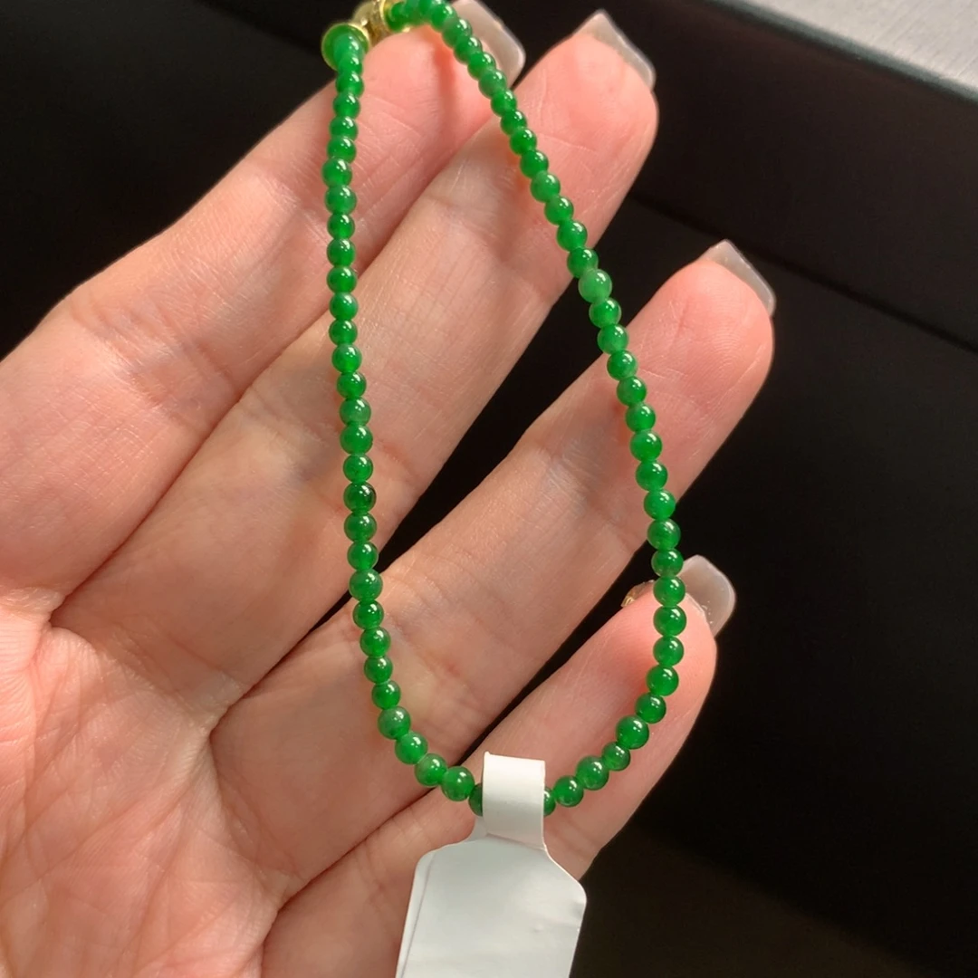 翡翠手串未镶嵌手串