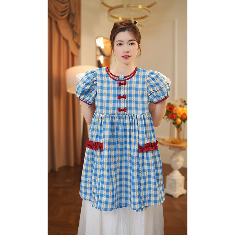 女童连衣裙2025夏季新款中大童女宝宝夏装洋气裙子9892