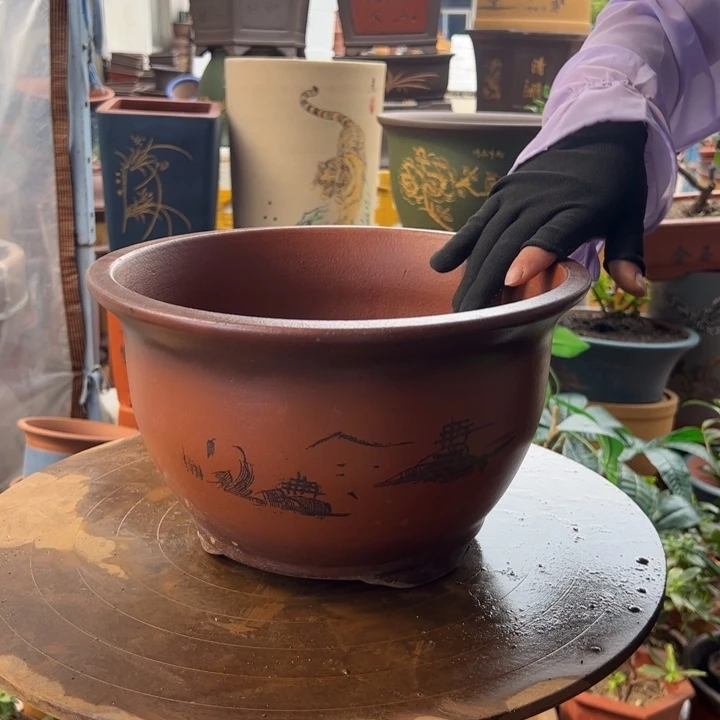 30紫气东来花盆花盆花盆