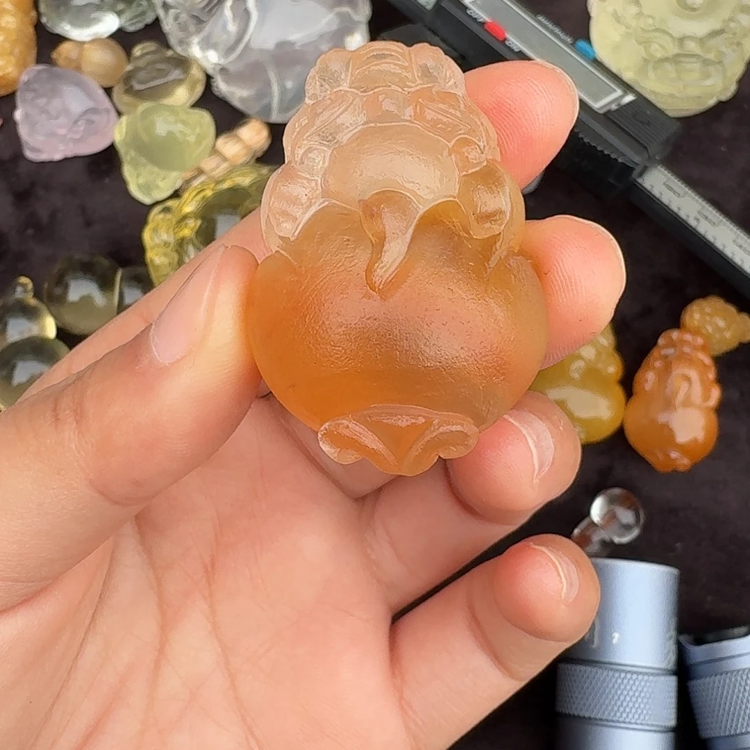 蚕***怪烟晶手链未镶嵌水晶