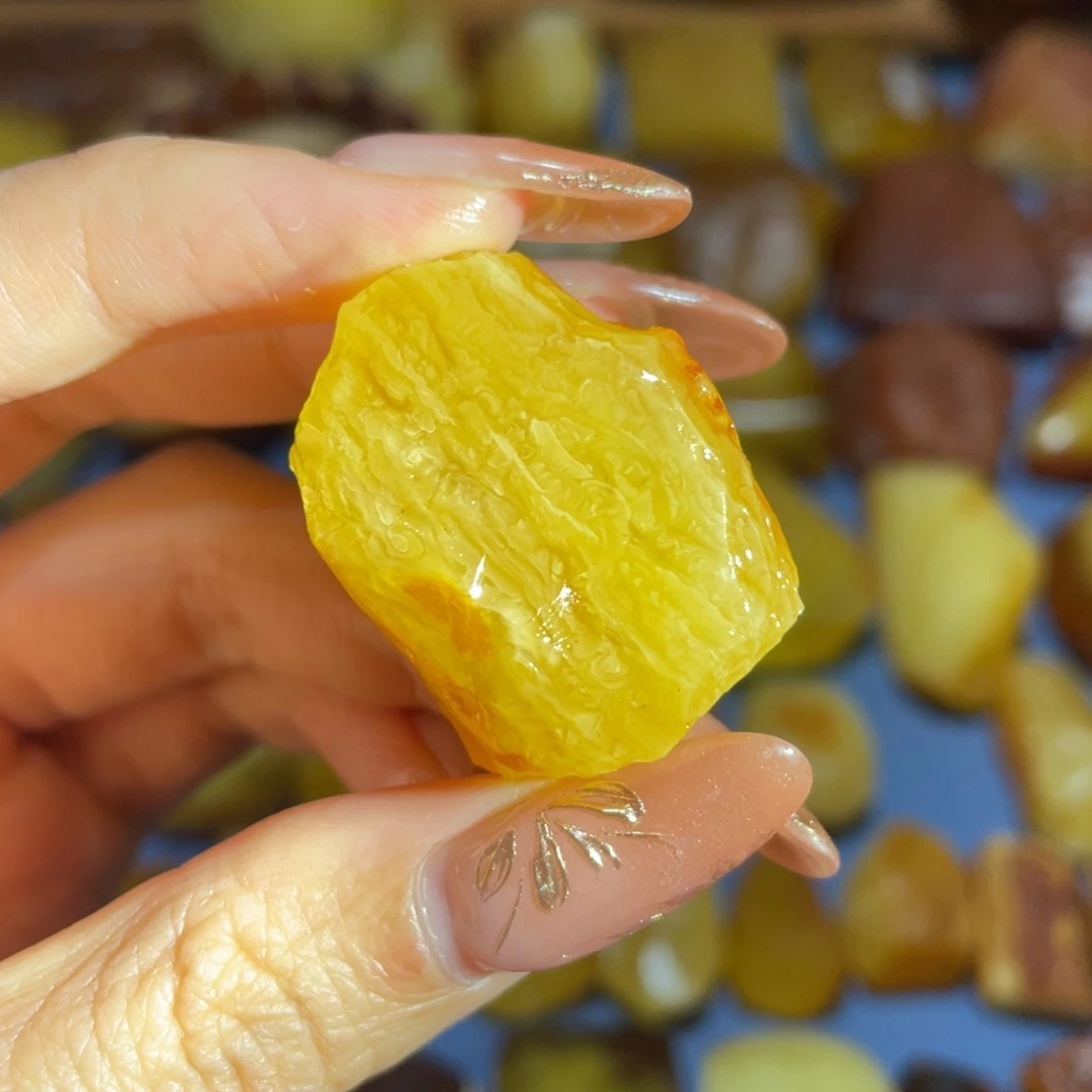 哥***”定制蜜蜡未镶嵌波罗的海蜜蜡原石