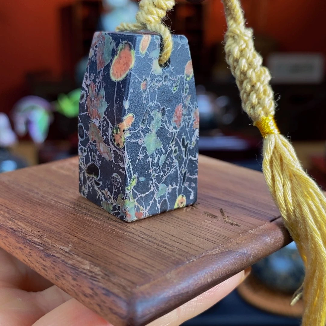 梅花玉精美梅花印章