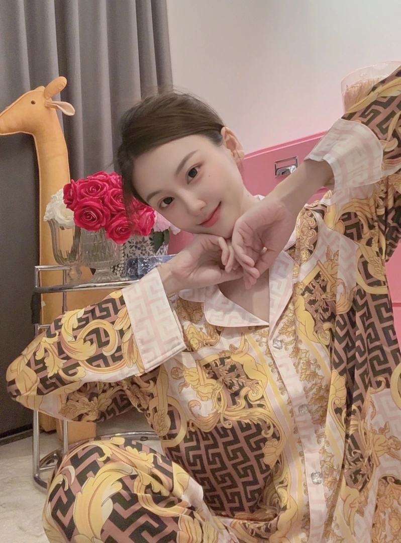 ❤️【高定时尚】【金粉世家】高定开春新品女款睡衣套装