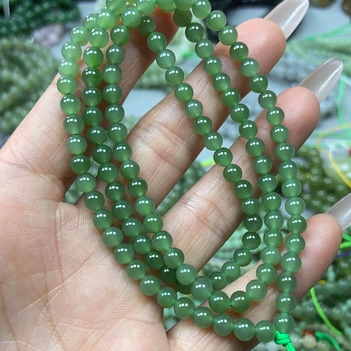 和田玉颈饰未镶嵌5