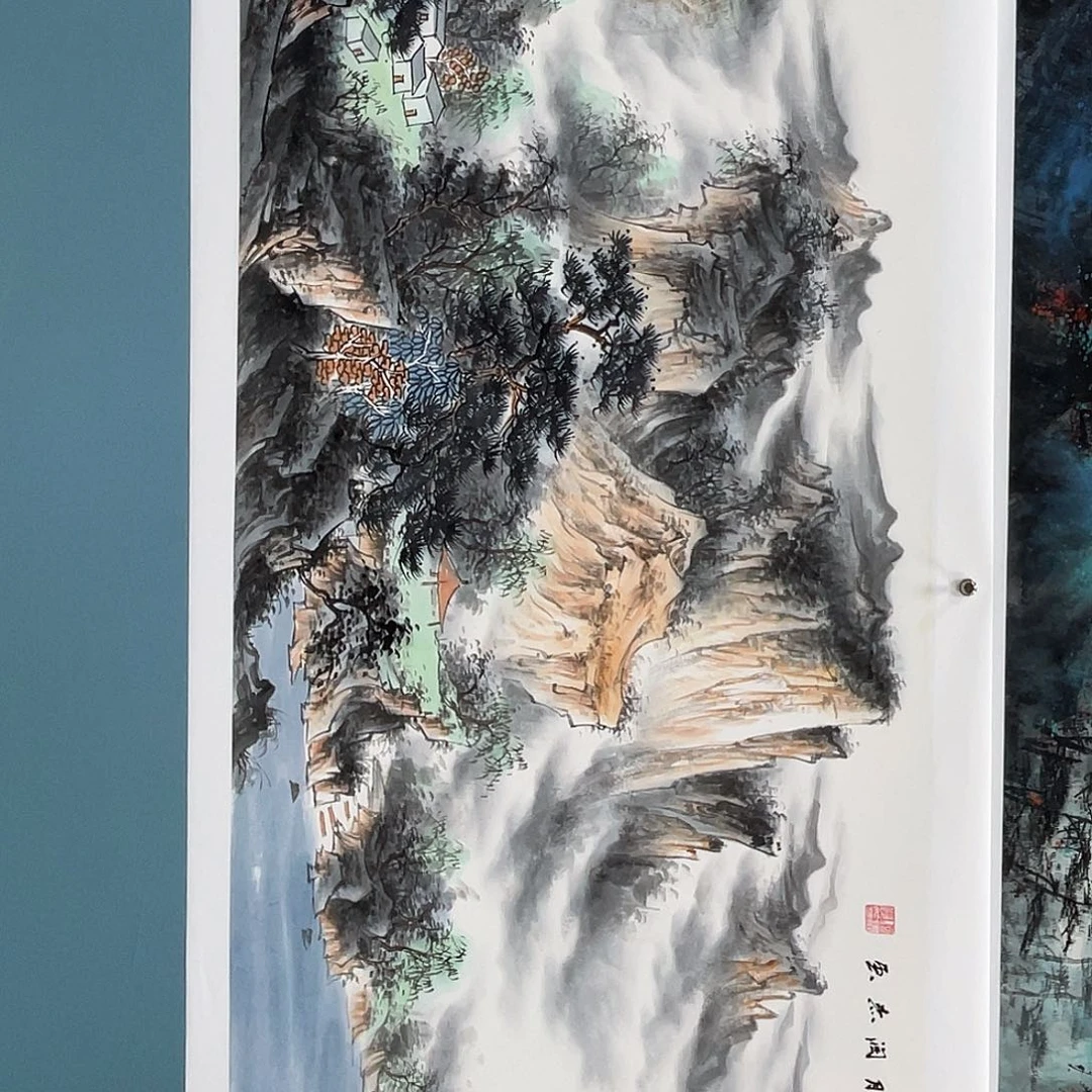 国画何润杰老师作品欣赏