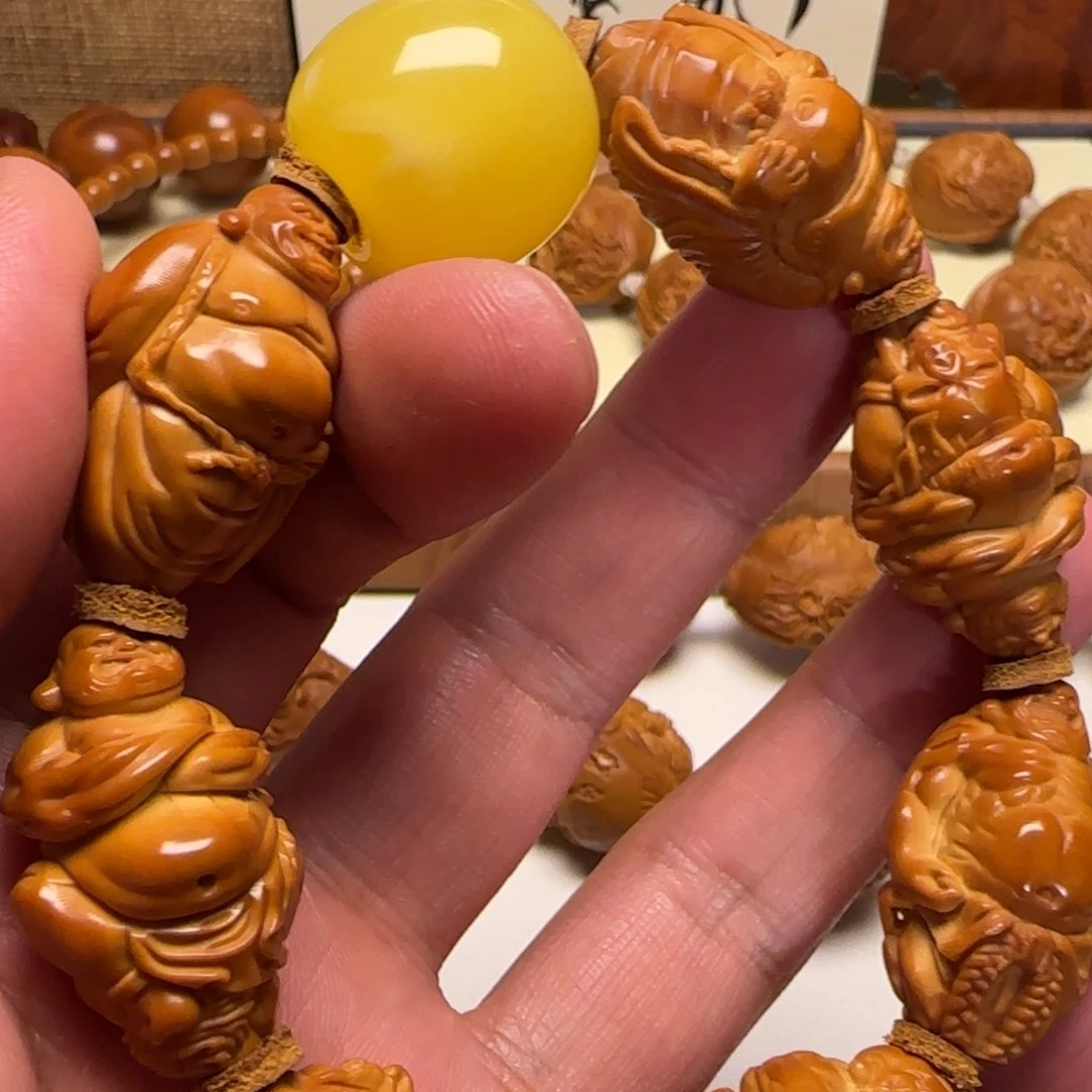橄榄核手串/手链一物一图