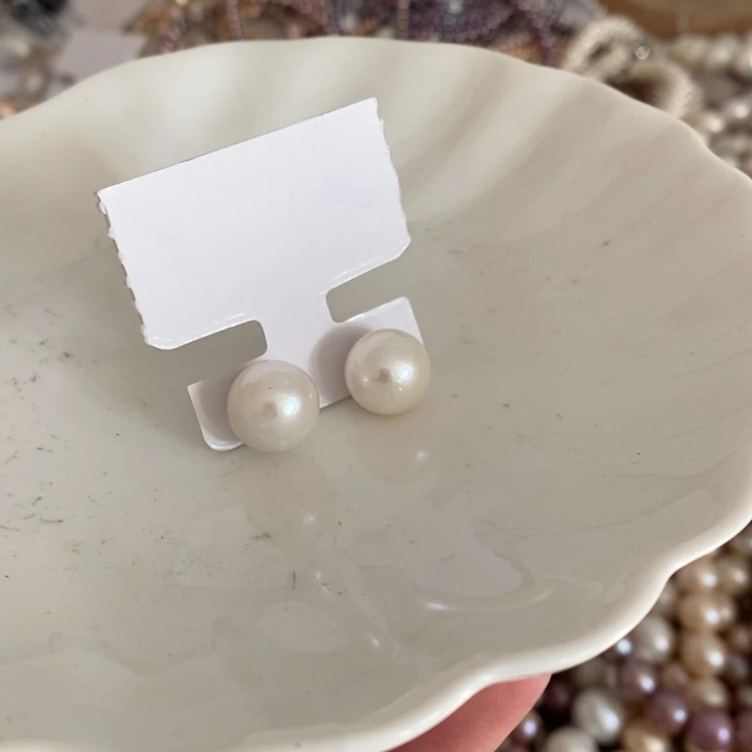 与***涵淡水珍珠合金天然淡水珍珠无人工干预