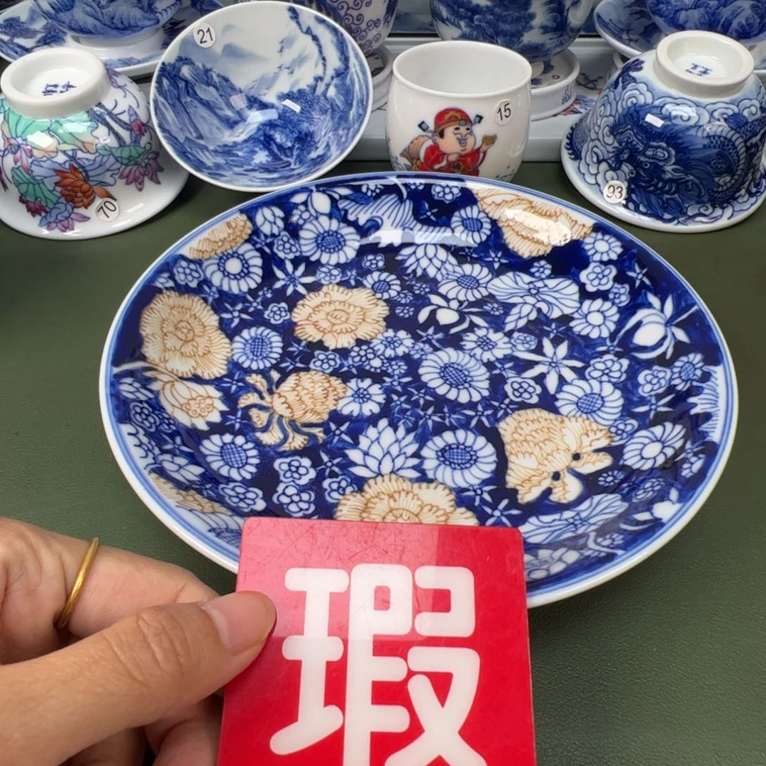 陶瓷景德镇纯手工纯手绘茶具木木24