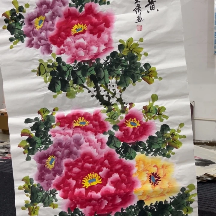 尚谷谷年画作品年画