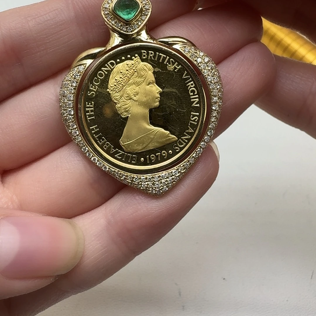 钻石未镶嵌颈饰成品