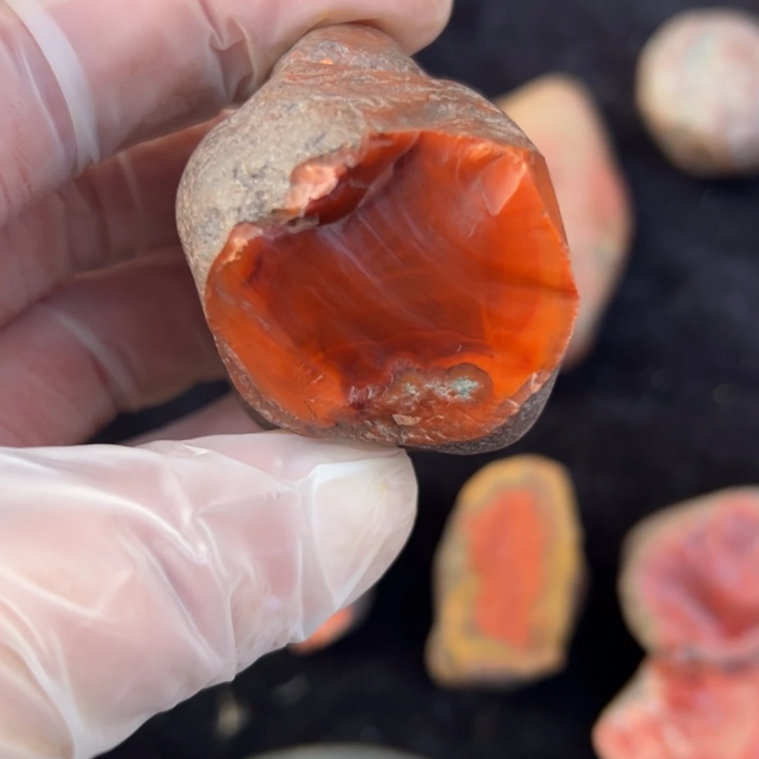 南红玛瑙未镶嵌半成品