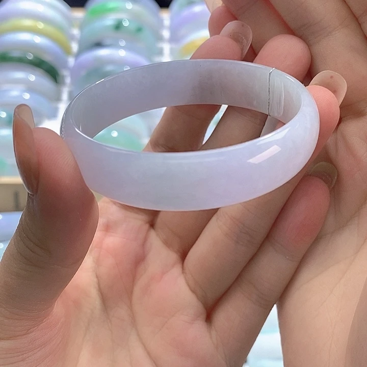 未镶嵌手链翡翠小雅53圈口