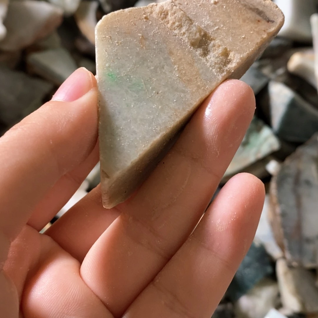 颈饰未镶嵌翡翠天然翡翠